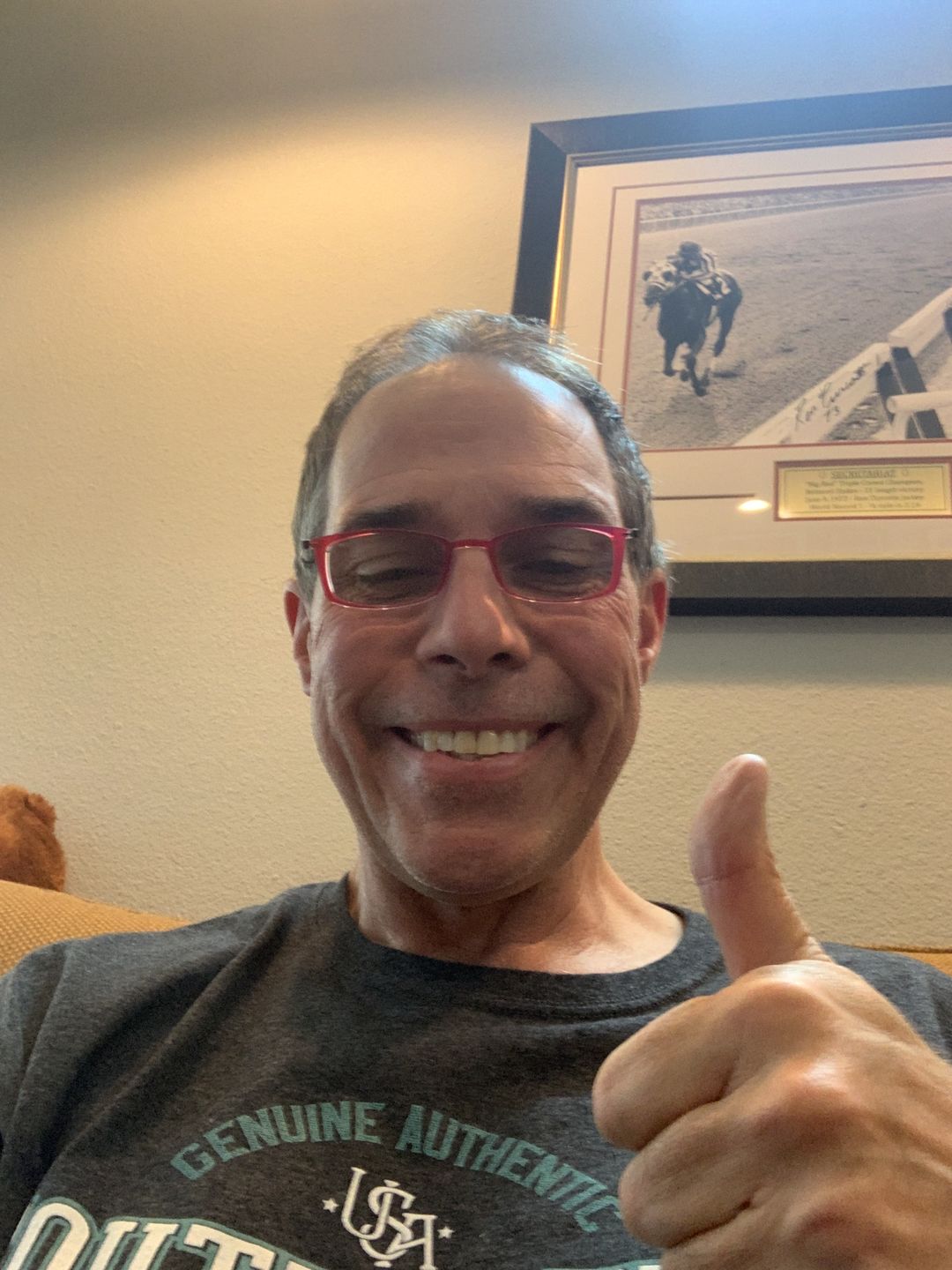 Customer photo review of Brooklyn Full Frame Reading Glasses Only