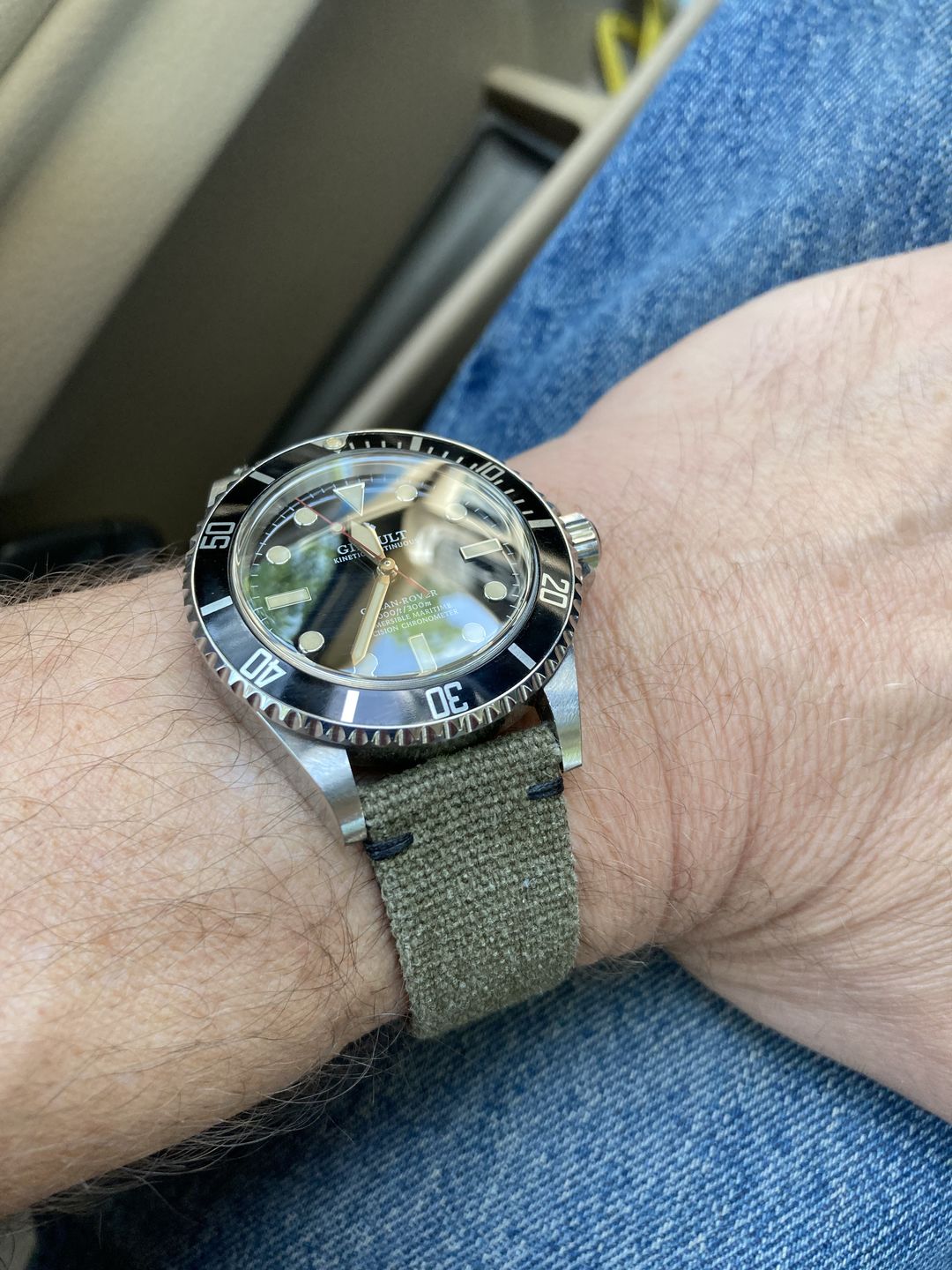 Customer photo review of Panzer Green Canvas