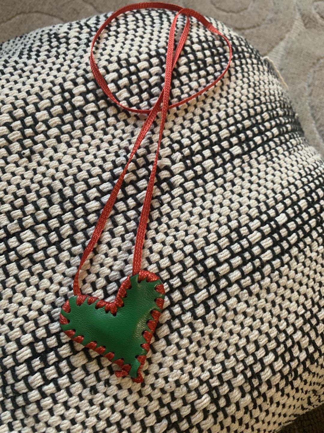 Customer photo review of Naqshbandi Taweez Necklace from Shaykh Nazim