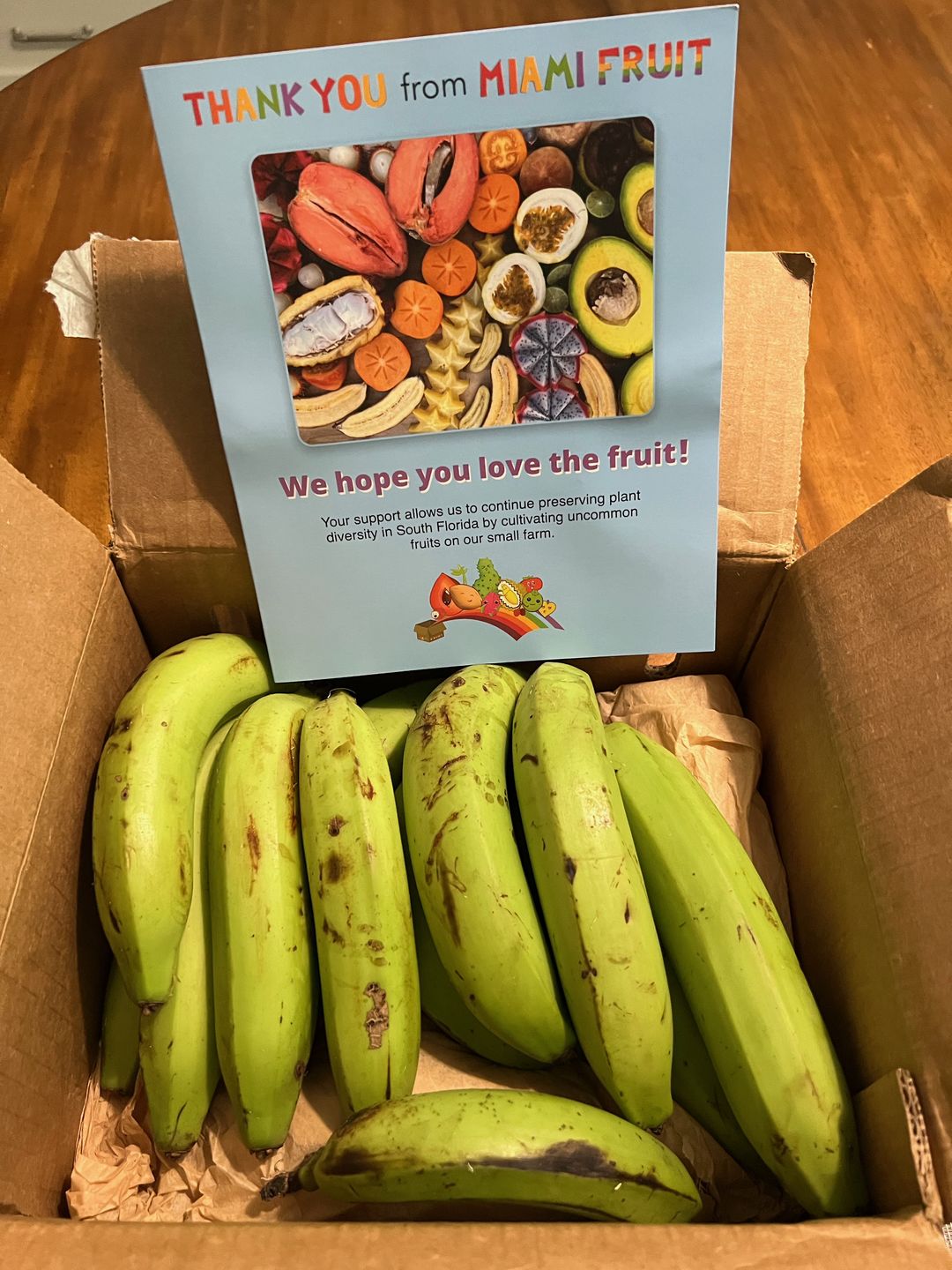 Customer photo review of Banana Variety Box