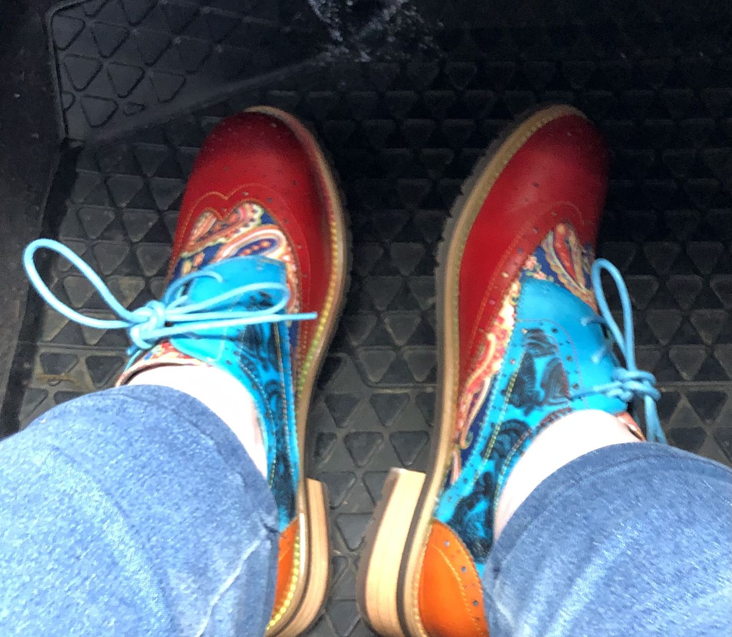 Customer photo review of Handmade Leather Elegant Flat Shoes