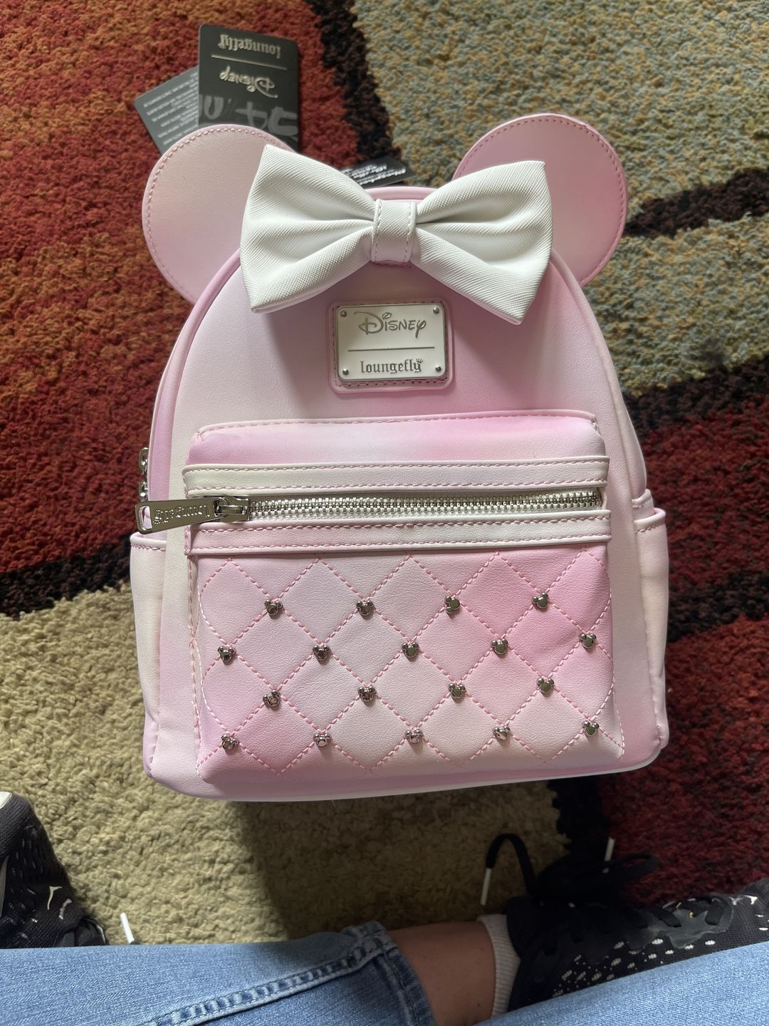 Customer photo review of 707 Street Exclusive - Loungefly Disney The Minnie Mouse Classic Series Mini Backpack - Sakura