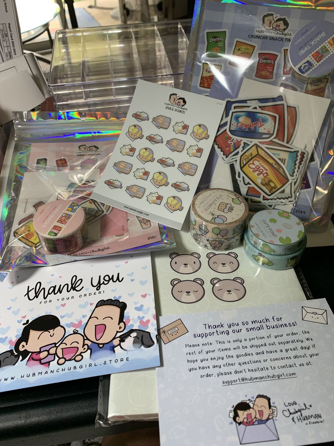 Customer photo review of Happy Birthday Washi Tape (Set of 2)