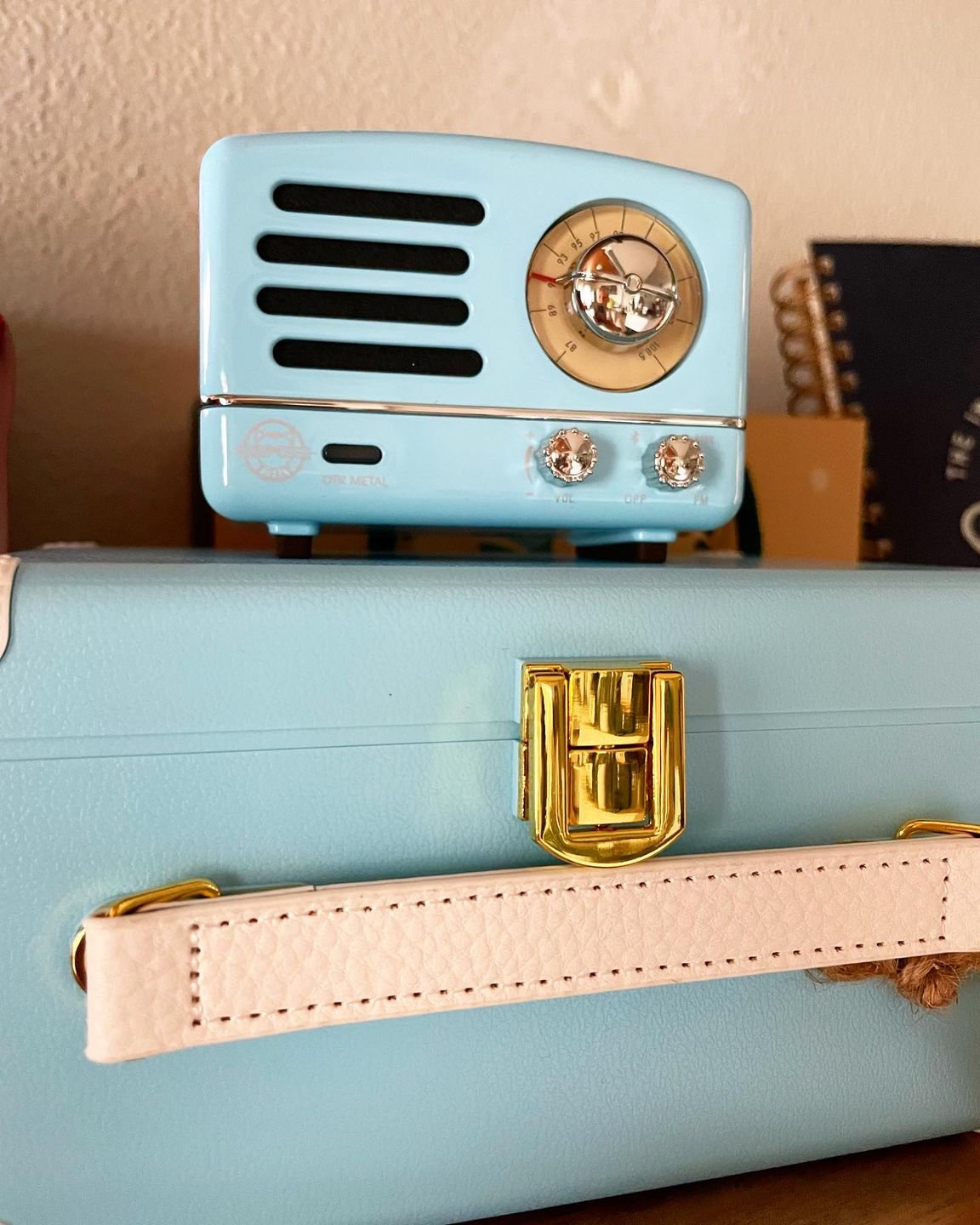 Customer photo review of MUZEN OTR Metal Wireless Portable FM Radio Bluetooth Speaker