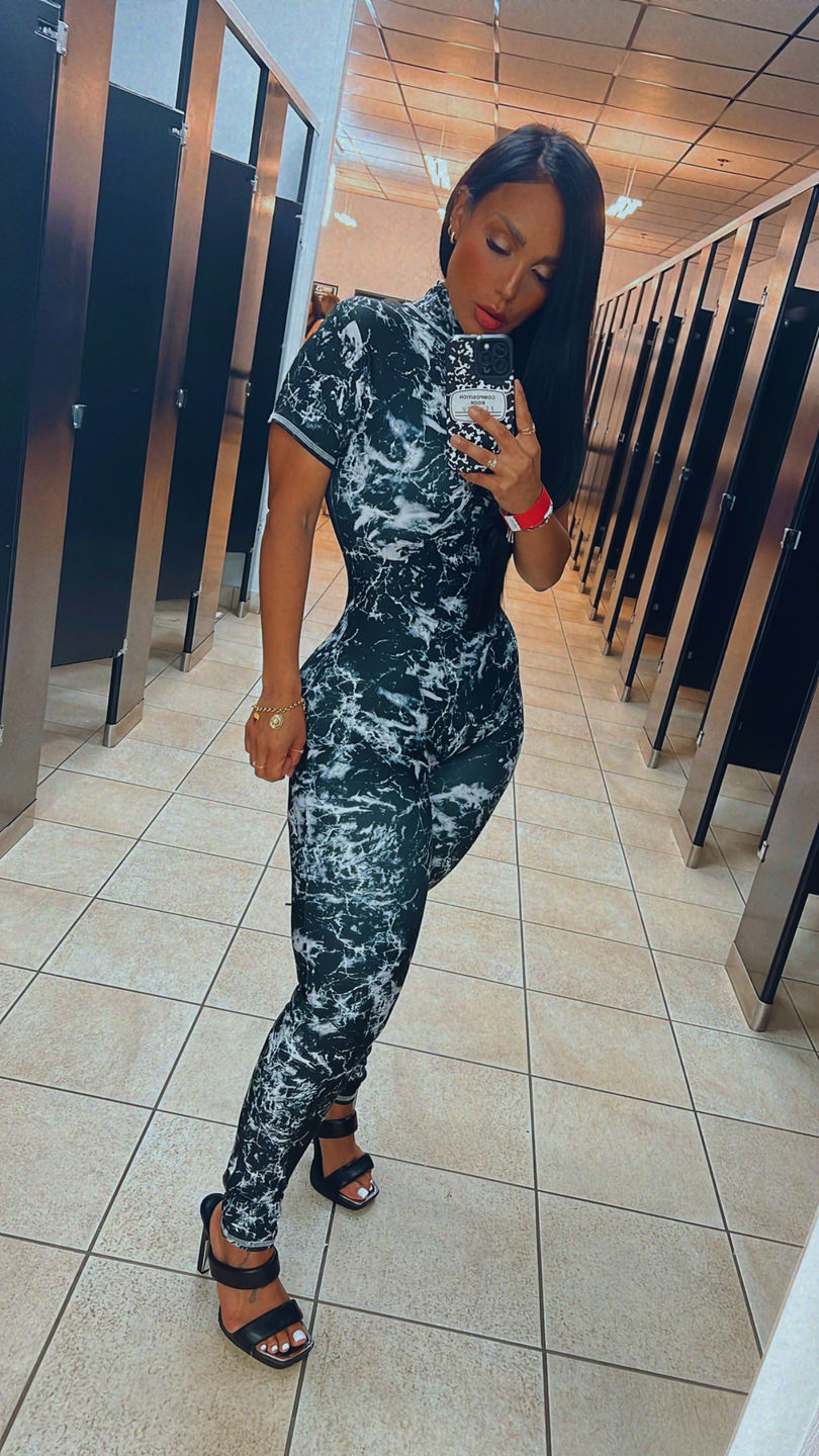 Customer photo review of Galaxy Jumpsuit
