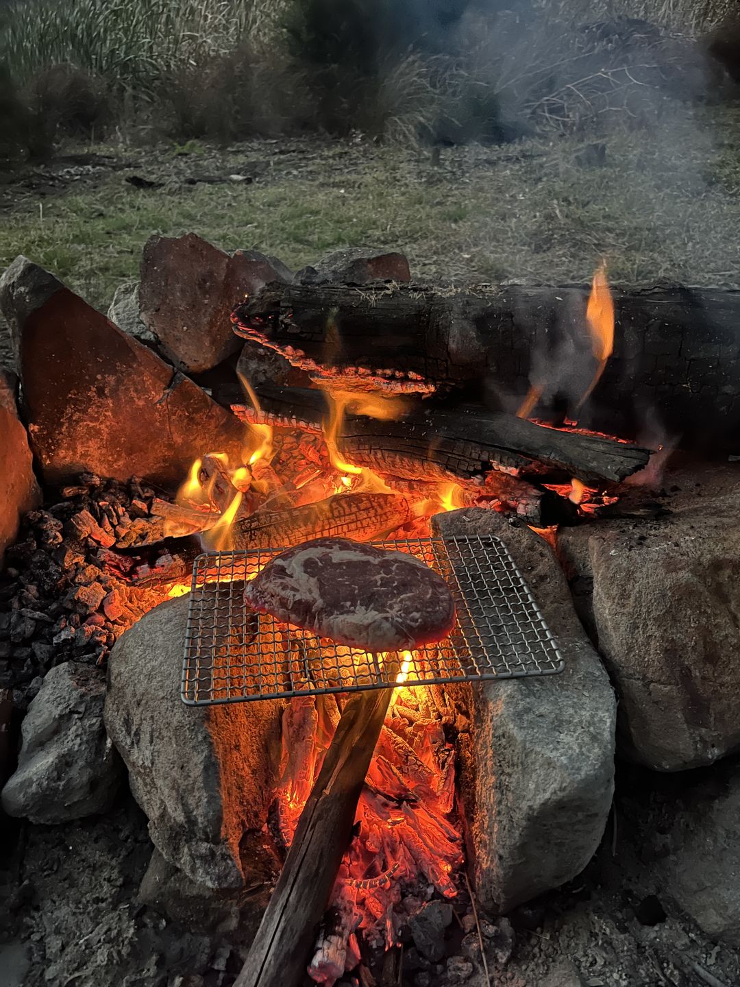 Customer photo review of Ultralight Titanium Grill
