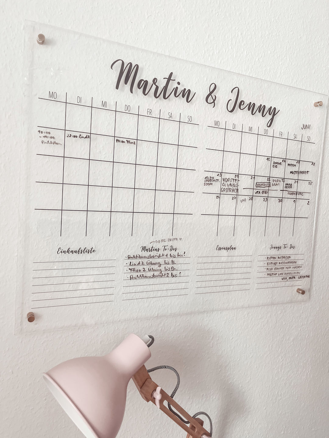Customer photo review of 2 Monatskalender