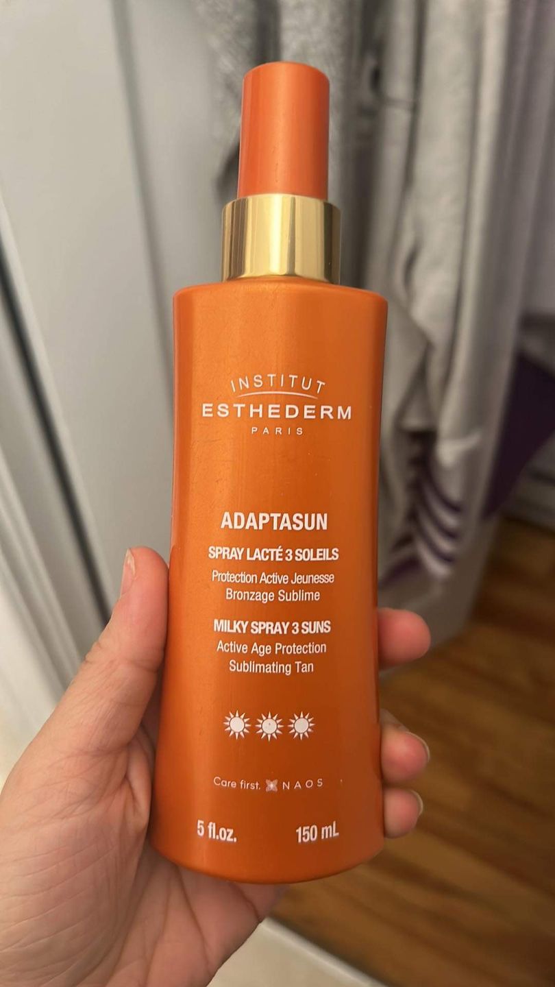 Customer photo review of Adaptasun - Lotion protectrice corps FPS 35