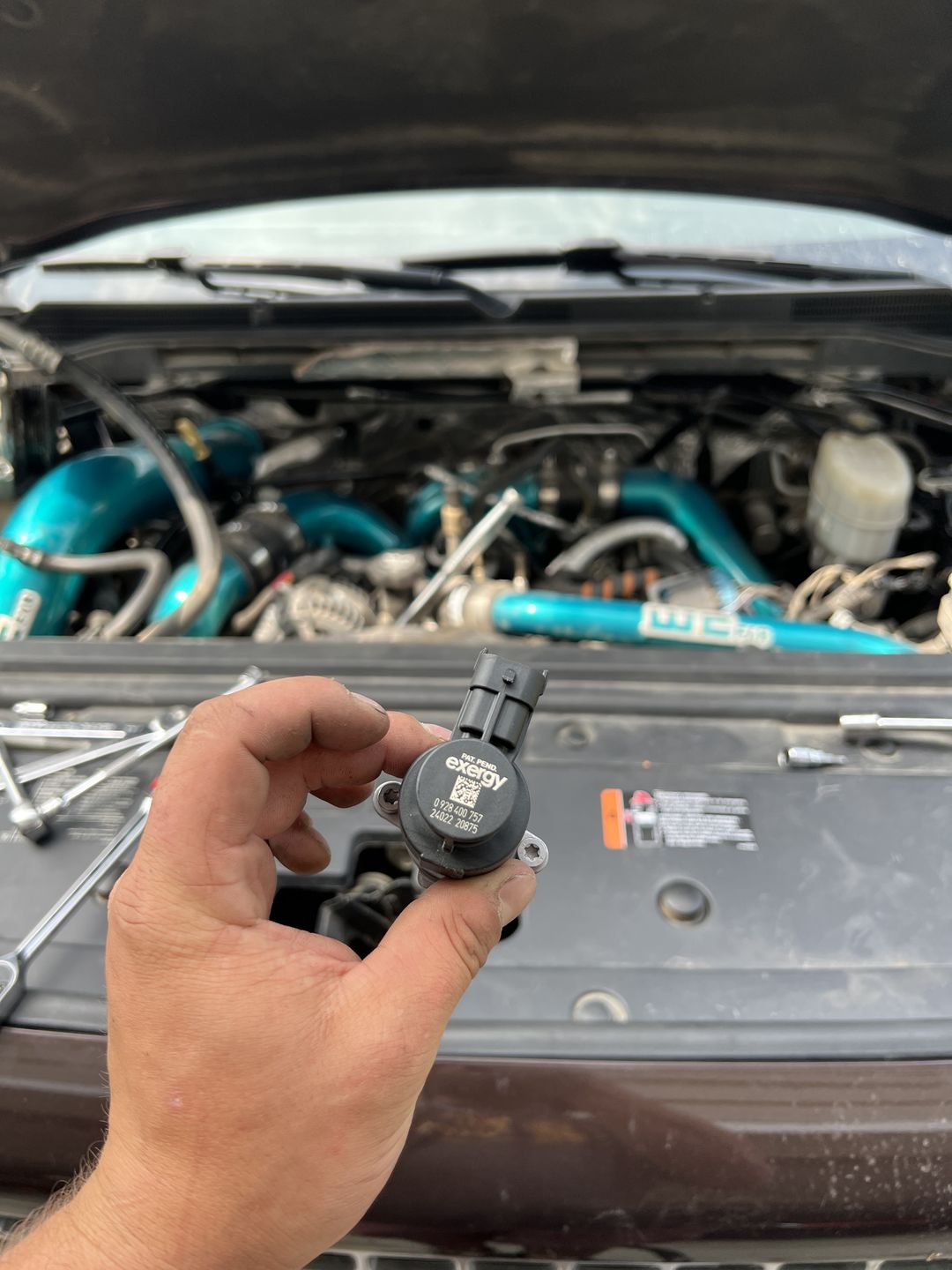Customer photo review of 2011-2019 Duramax & Powerstroke Fuel System Saver (E05 10505)