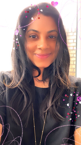 Customer photo review of Invisible Wire Human Hair Extension - Natural Black