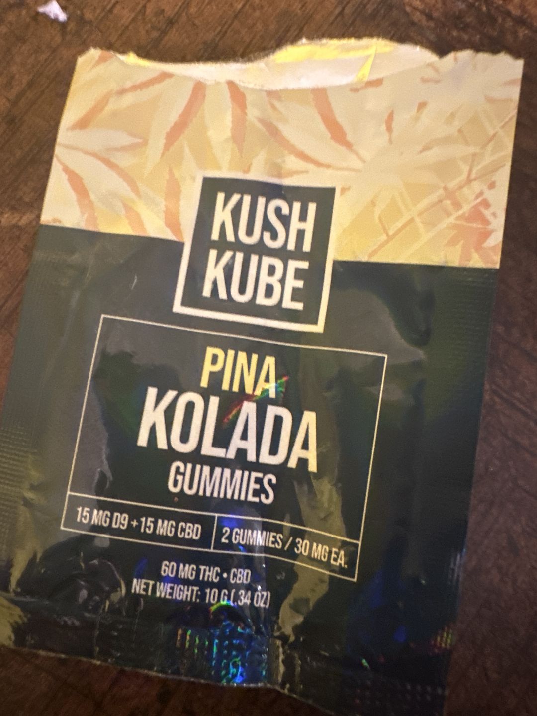 Customer photo review of Pineapple Strawberry - 10 Gummy Pack