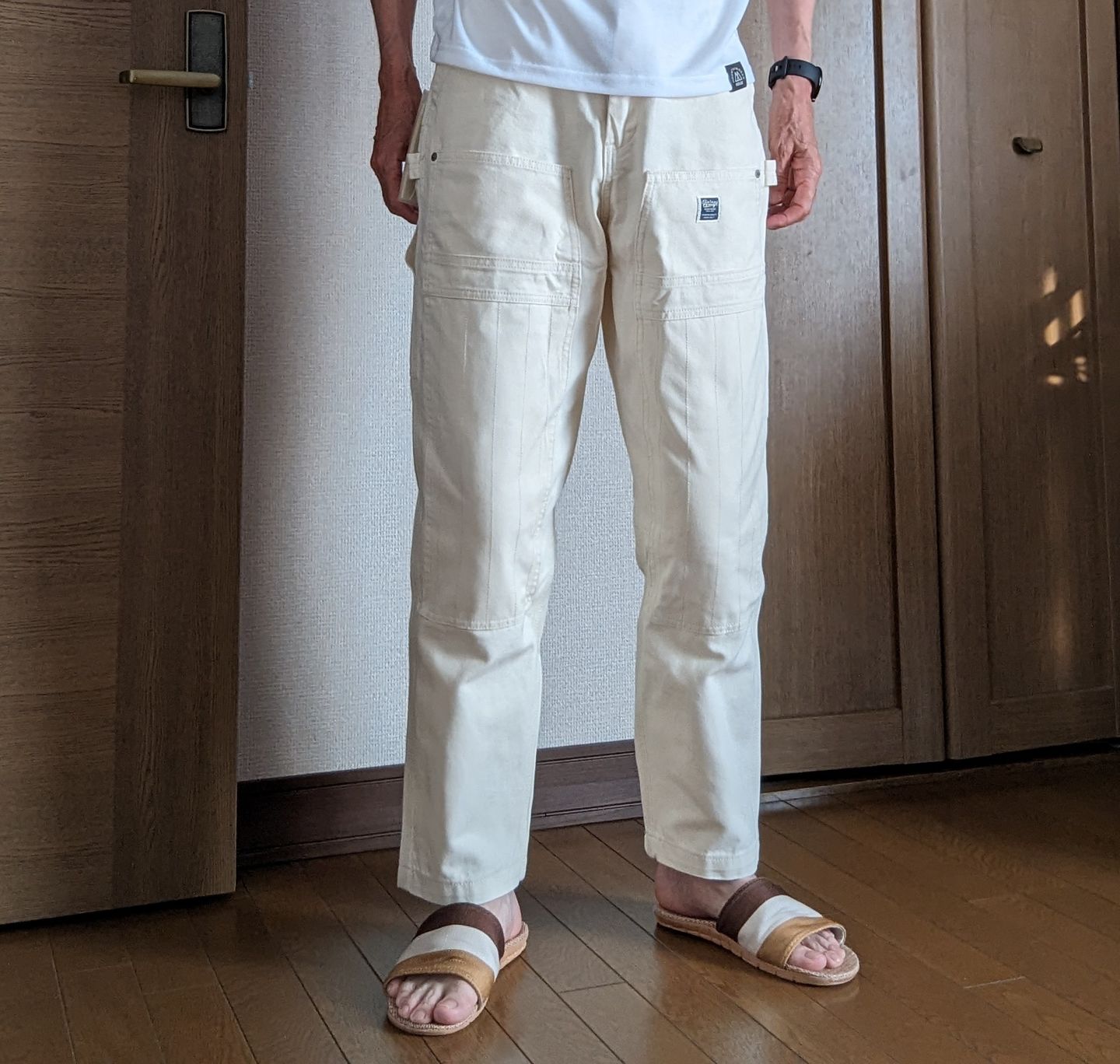 Customer photo review of マルチポケット　ストレートペインターパンツ