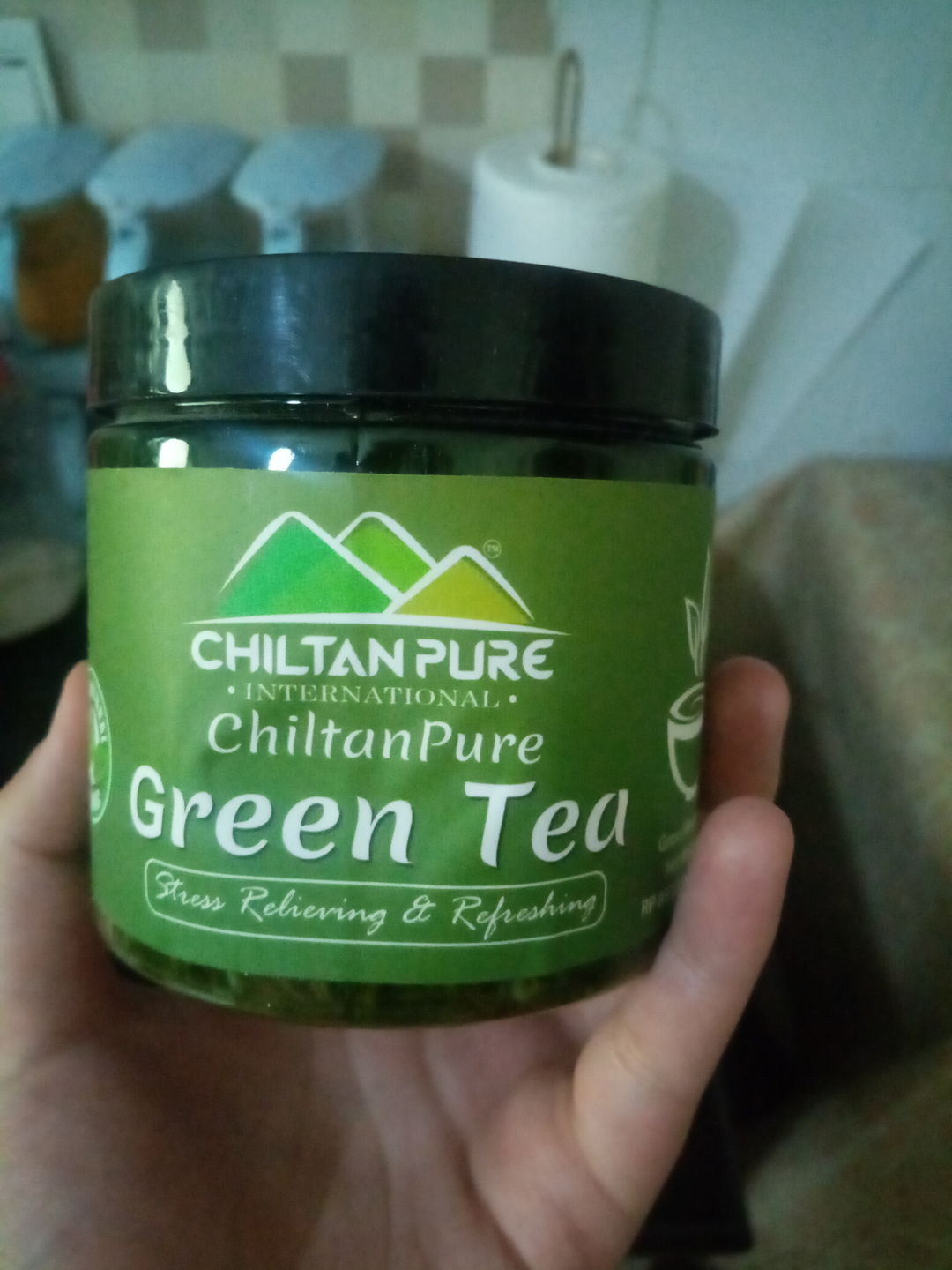 Customer photo review of Green Tea – Stress Relieving & Refreshing  70gm