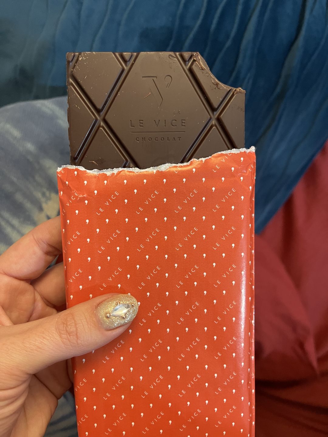 Customer photo review of Tableta Chocolate Intense 85%