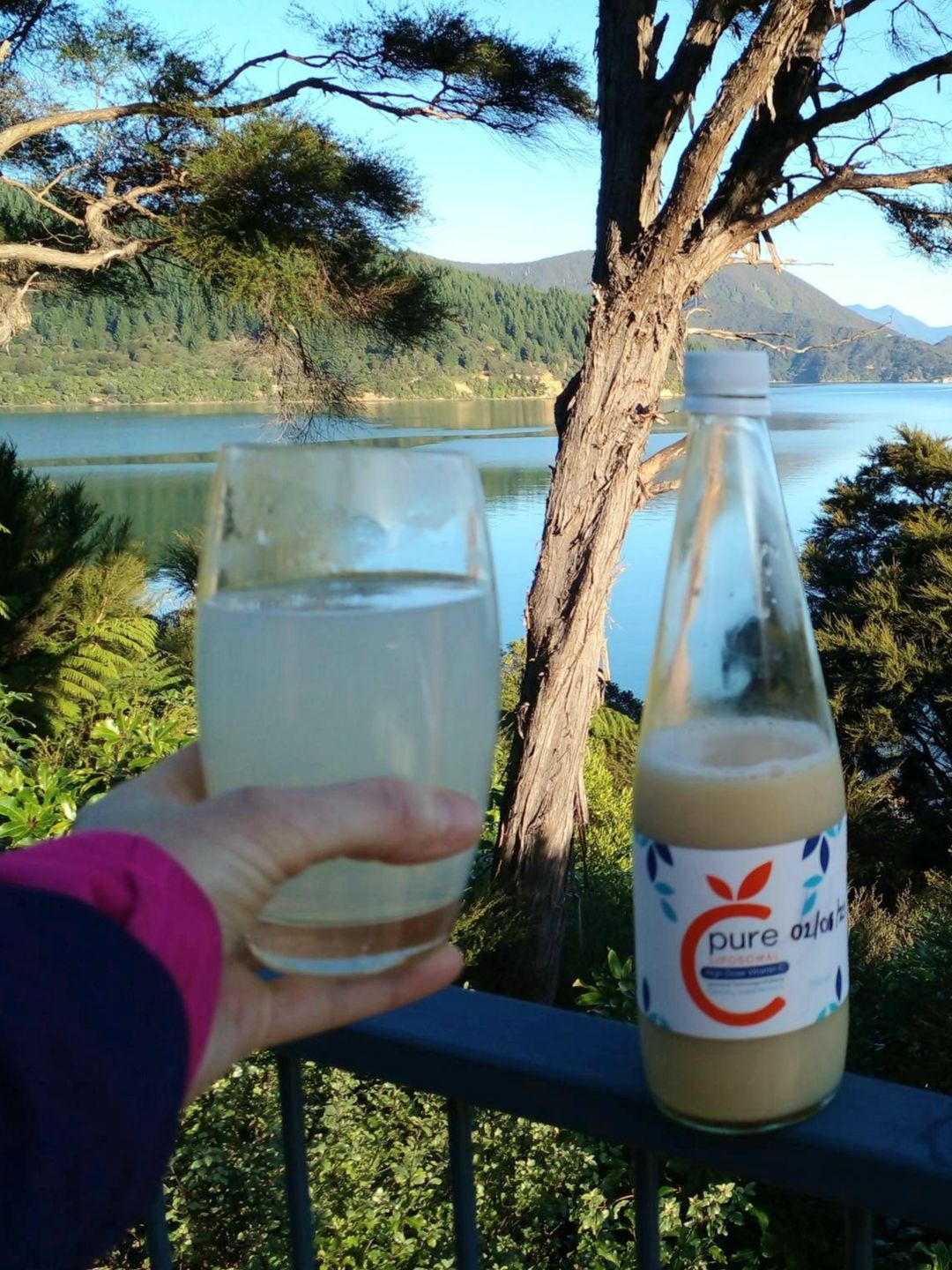 Customer photo review of C-Pure High Dose Liposomal Vitamin C