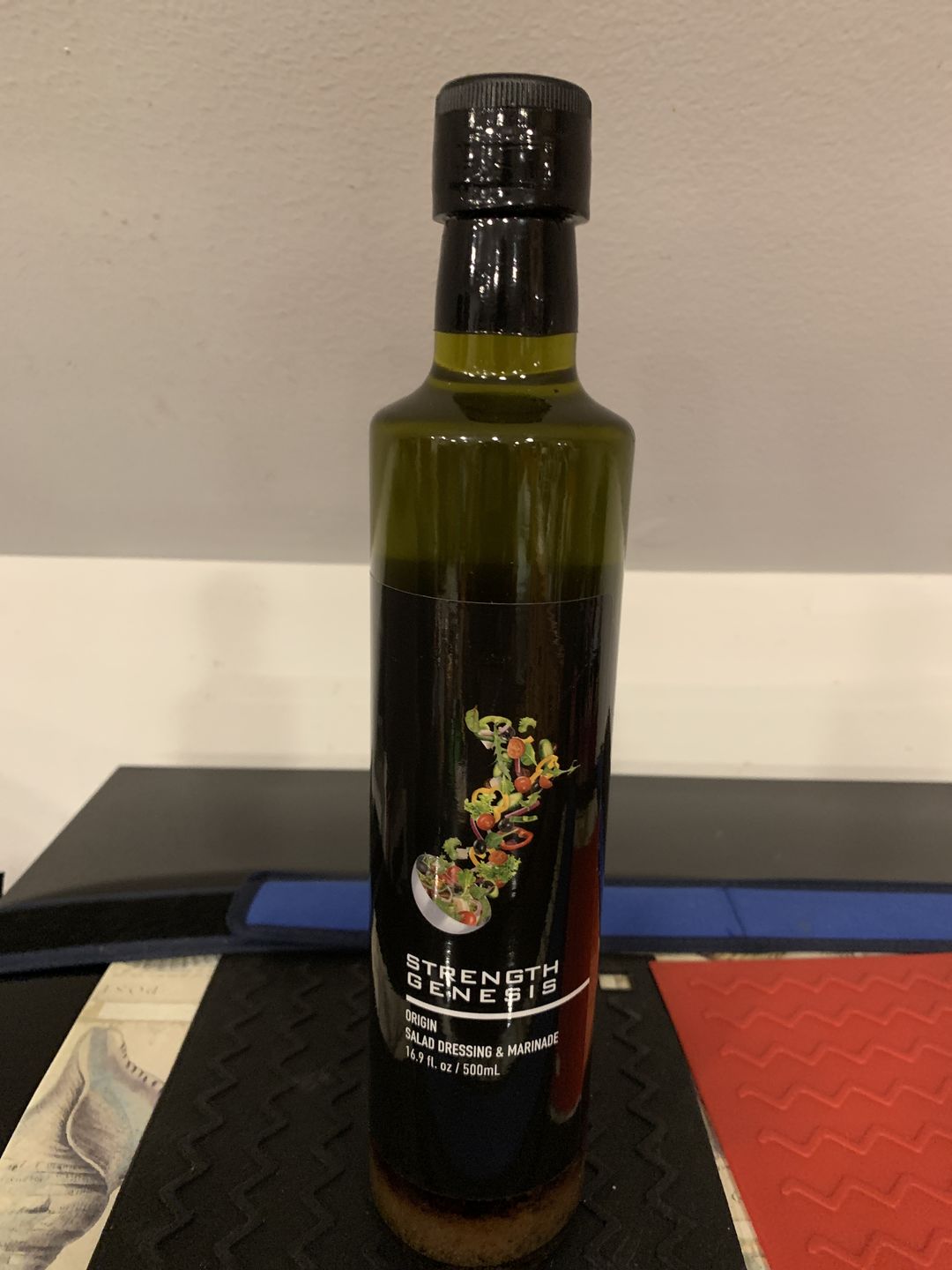 Customer photo review of SG Origin Salad Dressing and Marinade (2 Bottles 500ML Each)