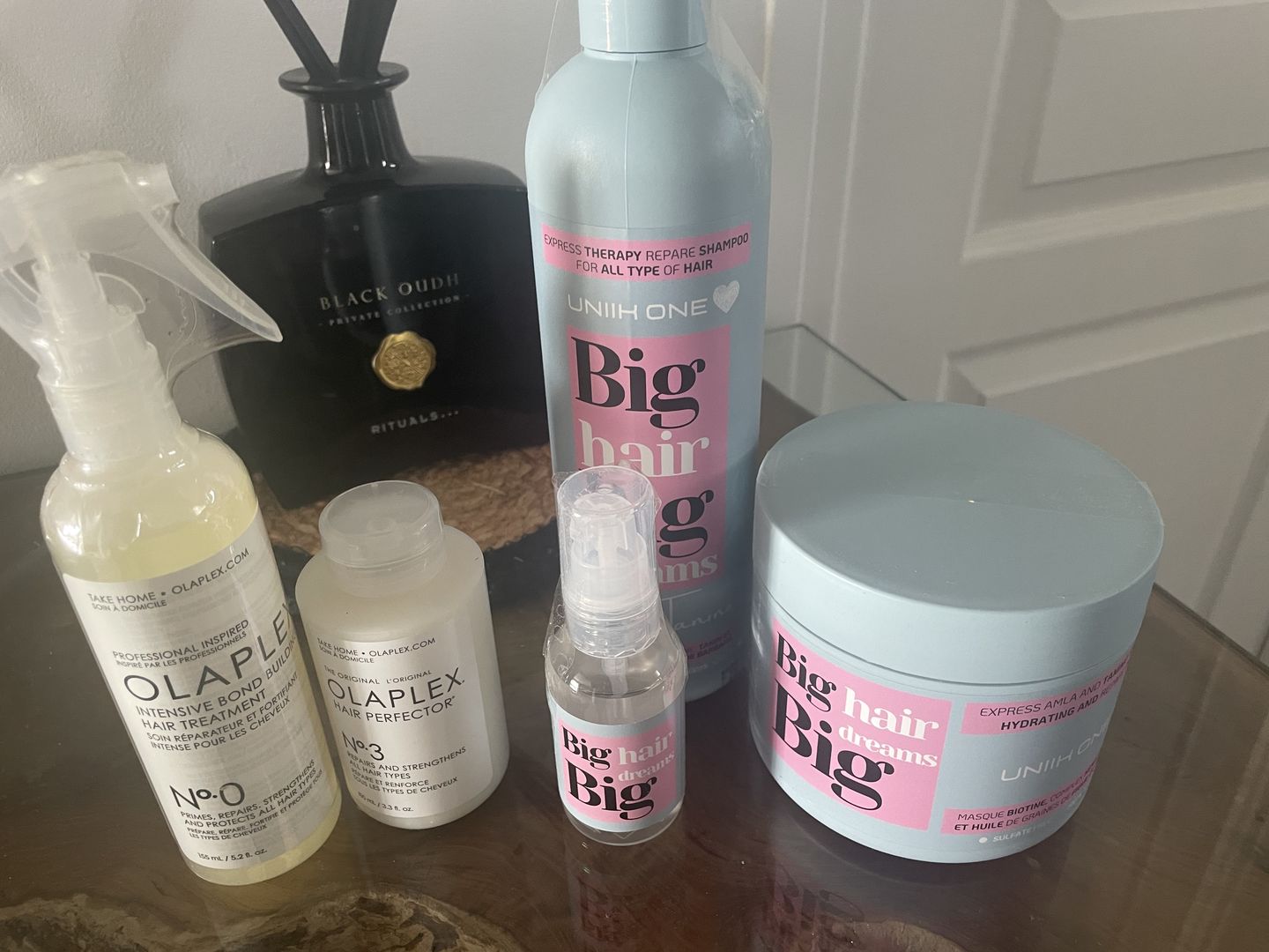 Customer photo review of Gamme Amla Tanino - Kit complet - Shampooing, masque et sérum