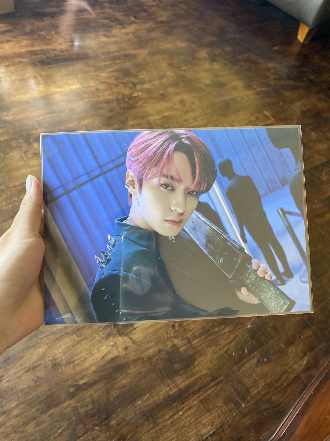 Customer photo review of LIMITED EDITION: PREMIUM POSTCARD SLEEVES - INDIGO VERSION (154x213MM)
