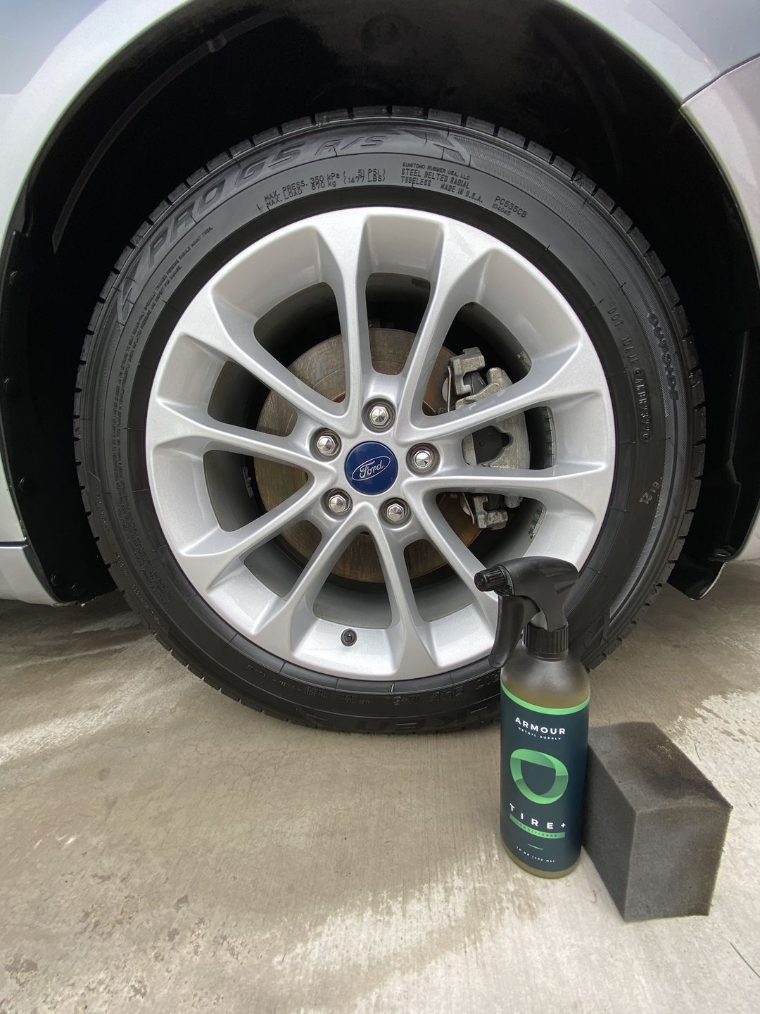 Customer photo review of Tire+ - 16oz