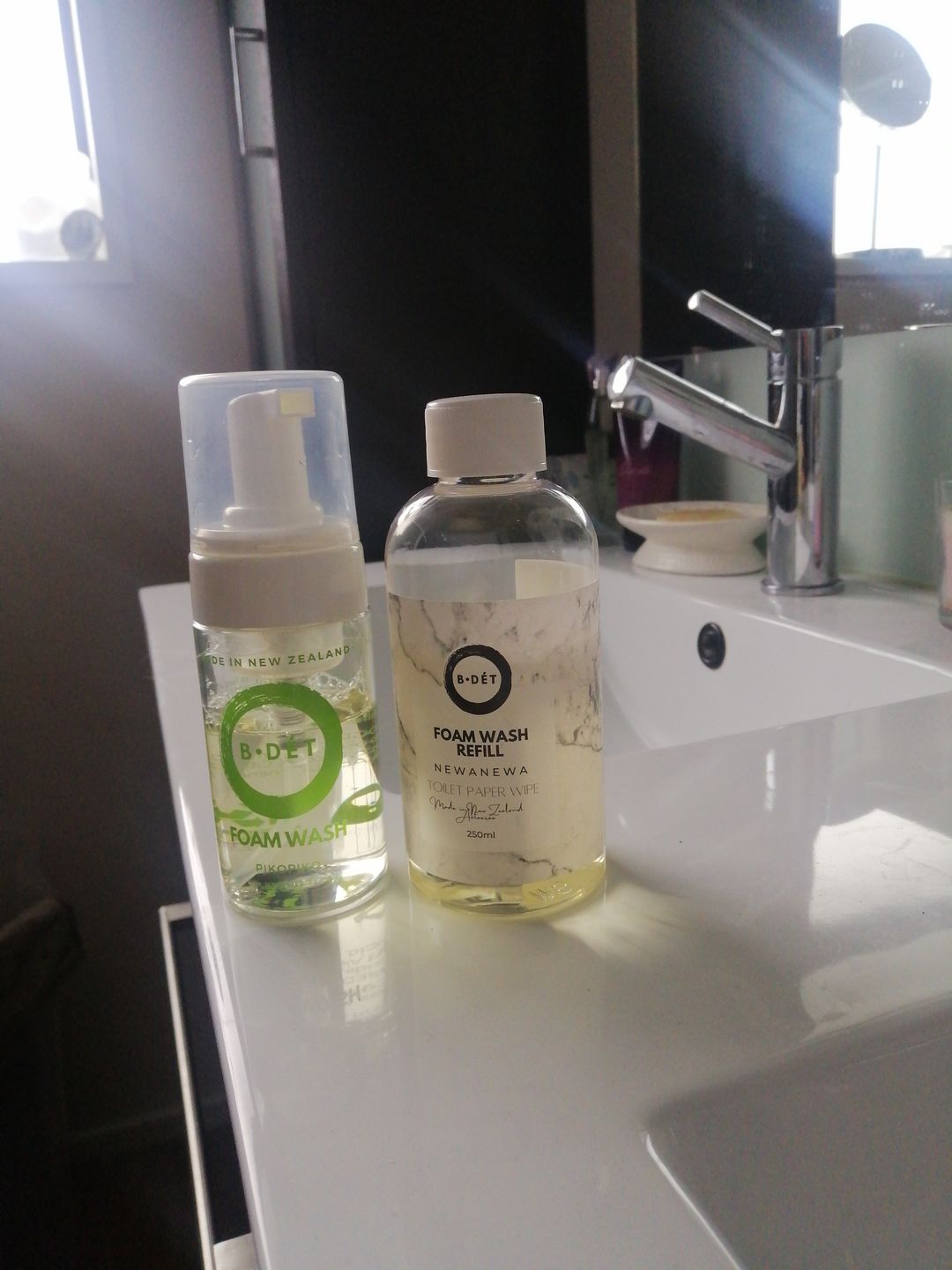 Customer photo review of 250ml BDÉT Foam Wash Refill