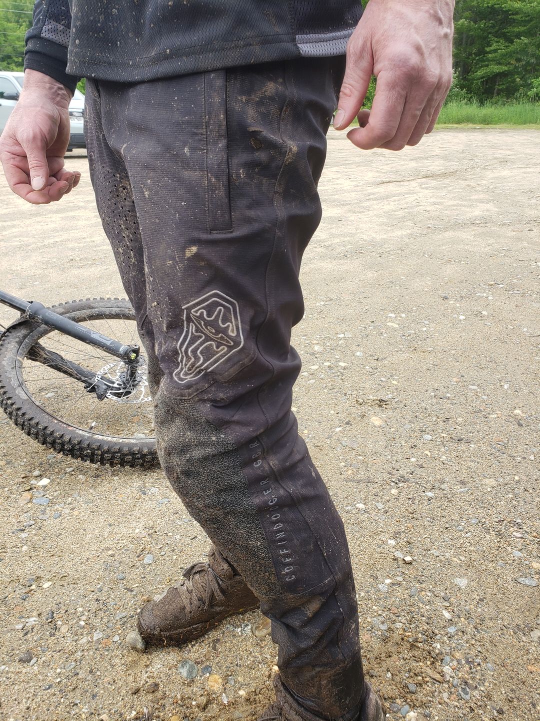 Customer photo review of Coffindodger AC | Park Pant | Eclipse Black