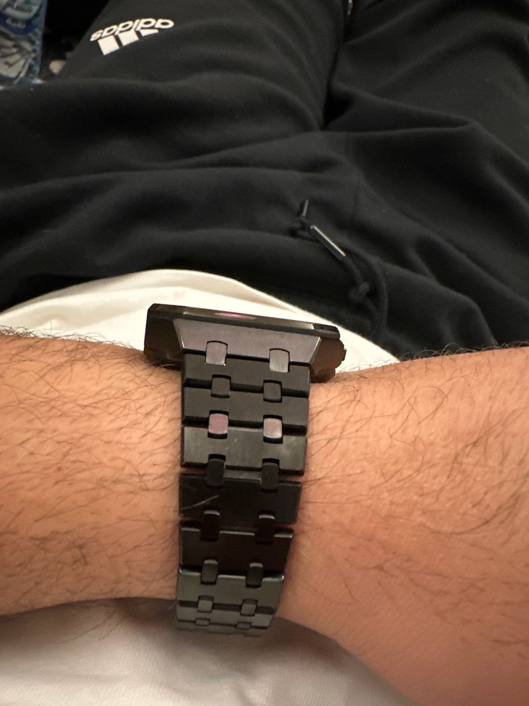 Customer photo review of Bracelet et coque luxe style AP pour Apple Watch