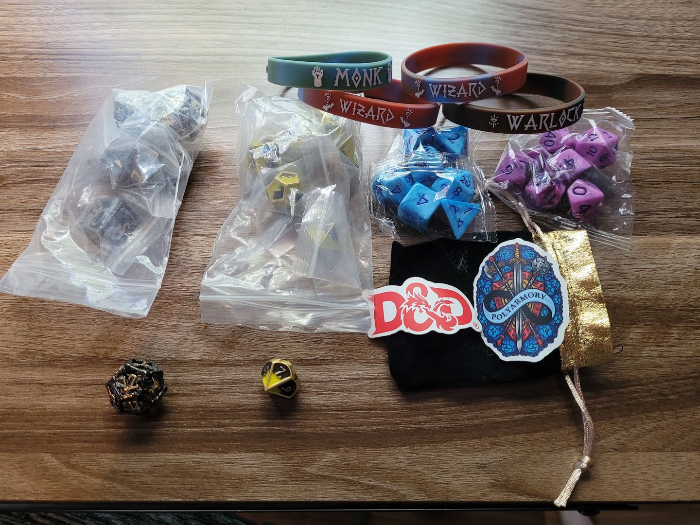 Customer photo review of $100 MYSTERY DICE BAG BUNDLE