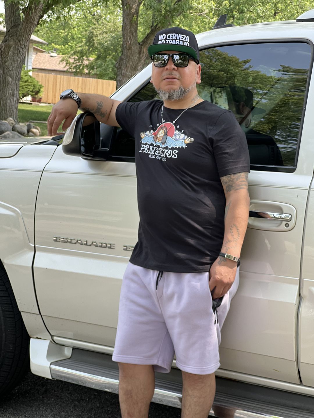 Customer photo review of El Padre Mas Chingon OG T-Shirt