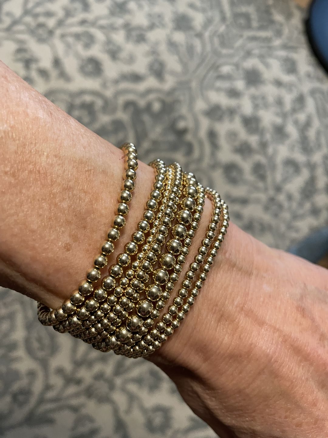 Customer photo review of juno bracelet (3mm)