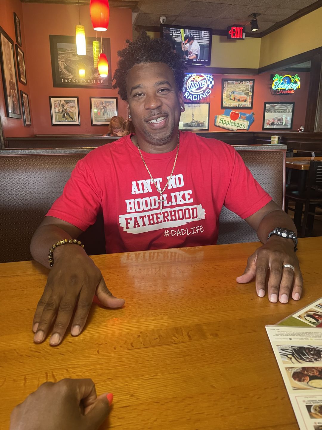 Customer photo review of No Hood Like Fatherhood