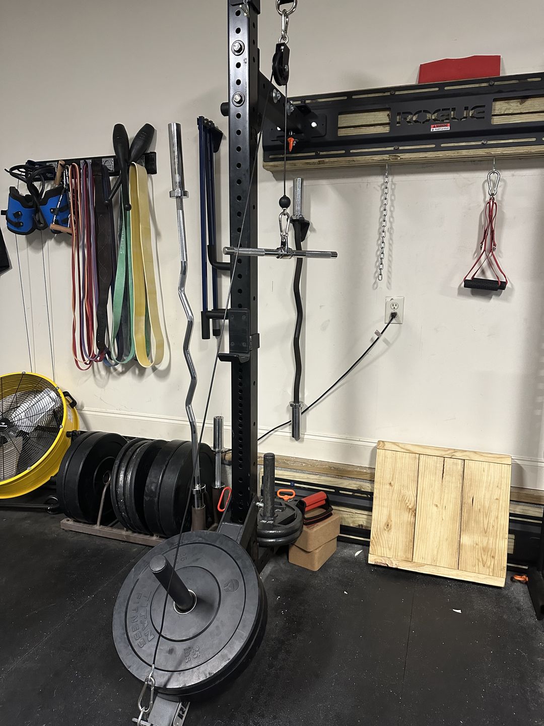 Customer photo review of Belt squat attachment