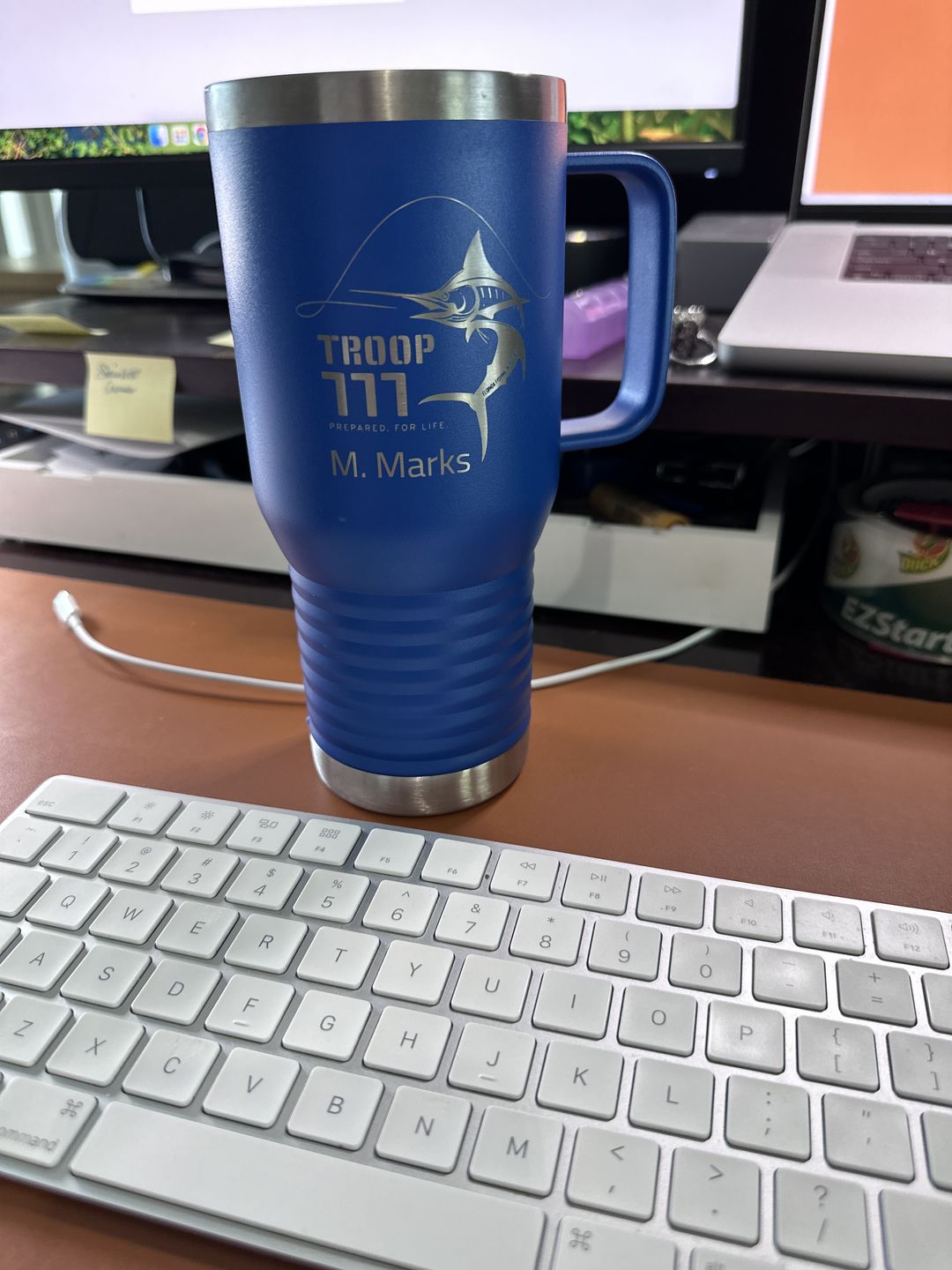 Customer photo review of Handle Mug | 20 oz