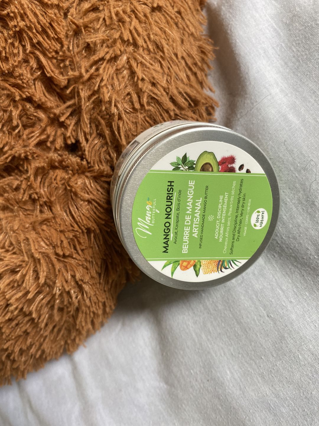 Customer photo review of Beurre de mangue artisanal NOURISH