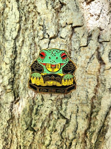 Customer photo review of Custom Enamel Pins