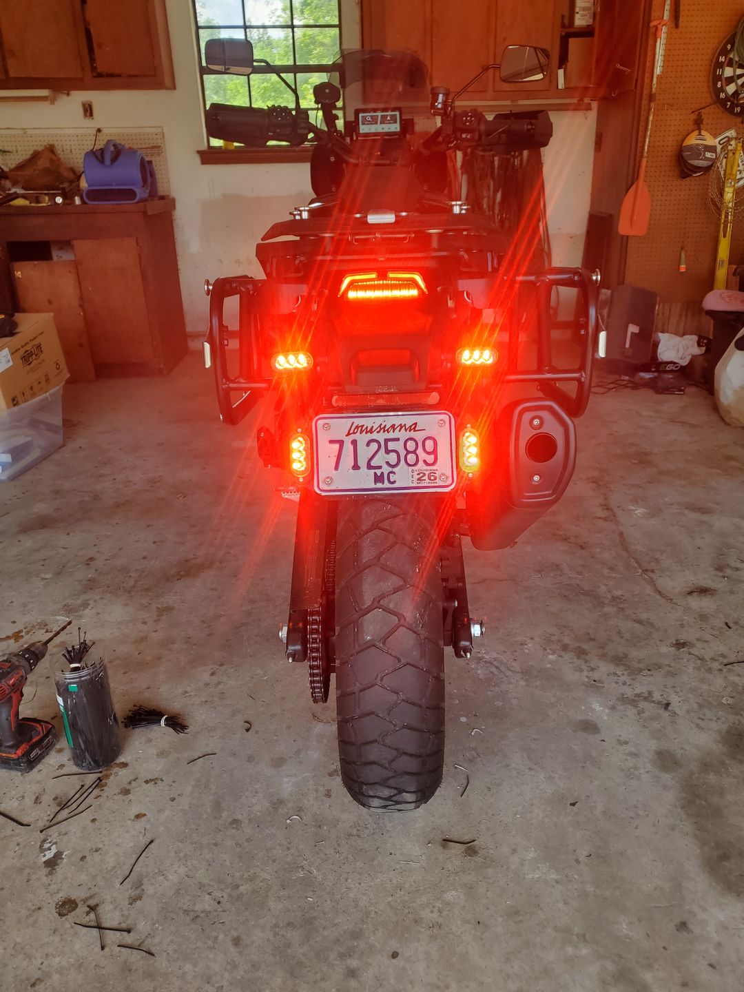 Customer photo review of T3 Switchback M8 LED Turn Signals - Rear