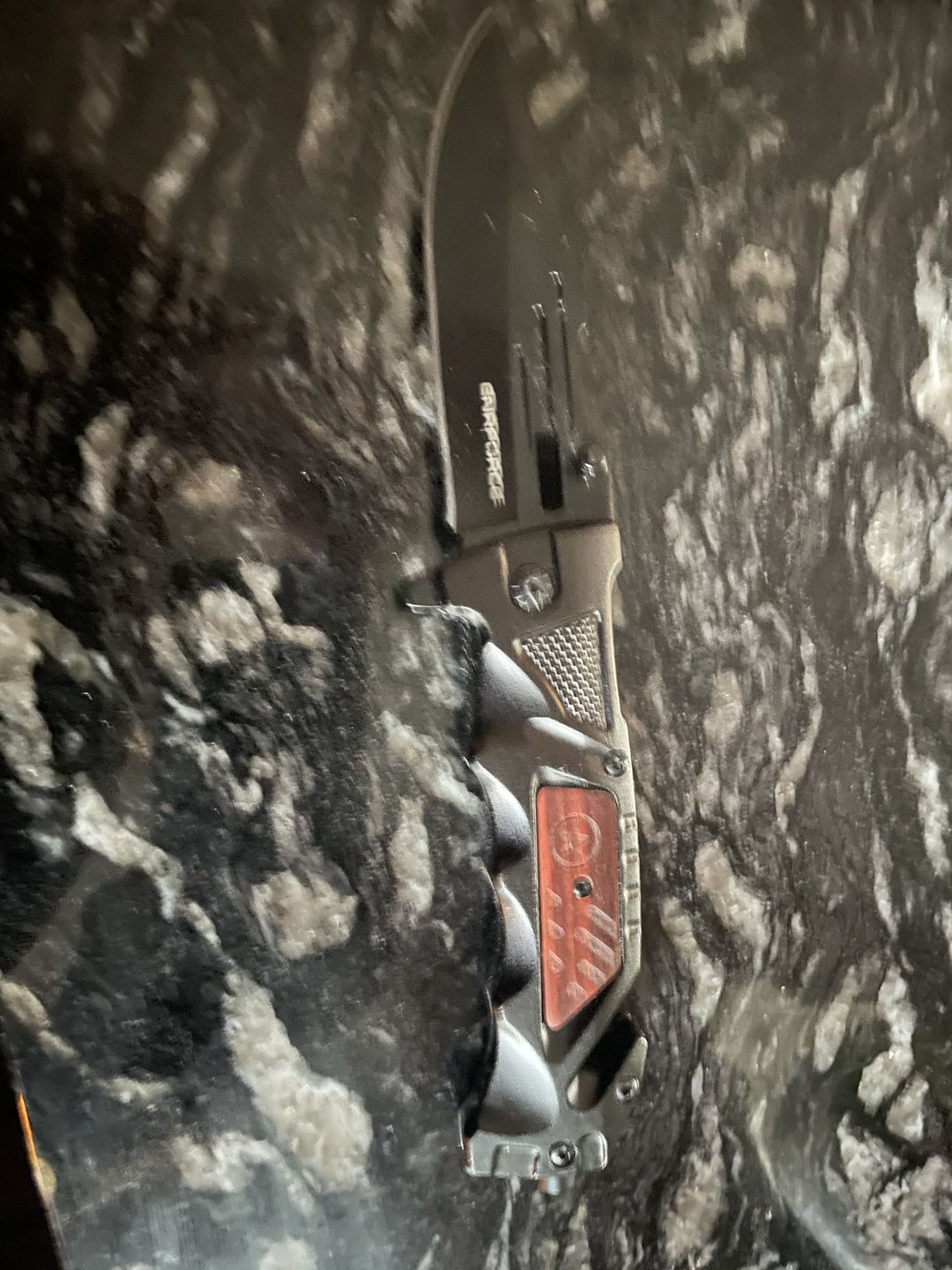 Customer photo review of Knife + Lighter Bundle