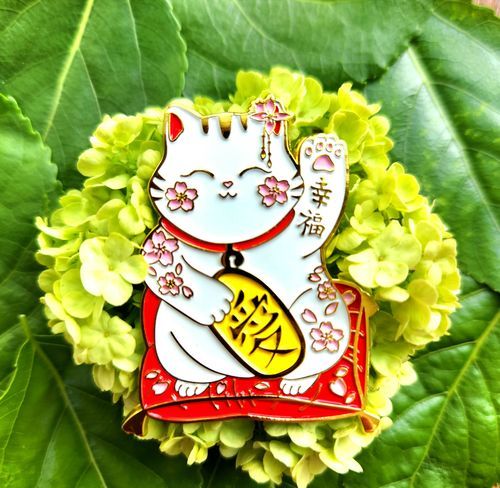 Customer photo review of Custom Enamel Pins