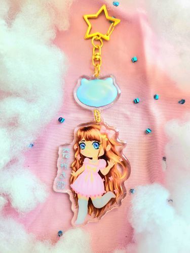 Customer photo review of Acrylic Charm template