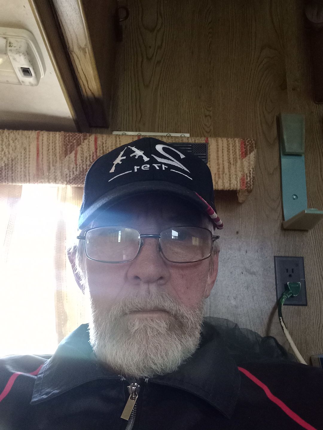 Customer photo review of 2nd Amendment 2A Limited Edition Black Embroidered Hat