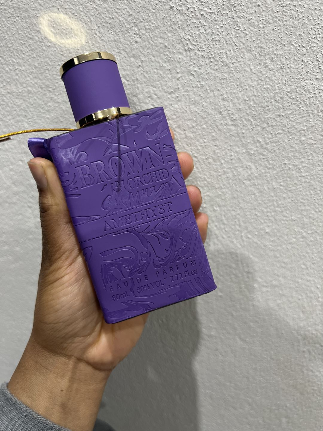 Customer photo review of Brown Orchid Amethyst
