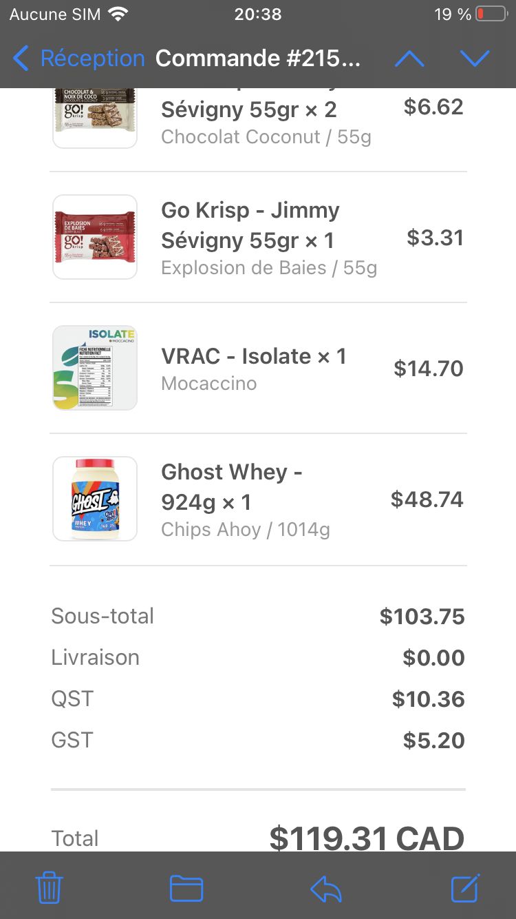Customer photo review of Go Krisp - Jimmy Sévigny 55gr