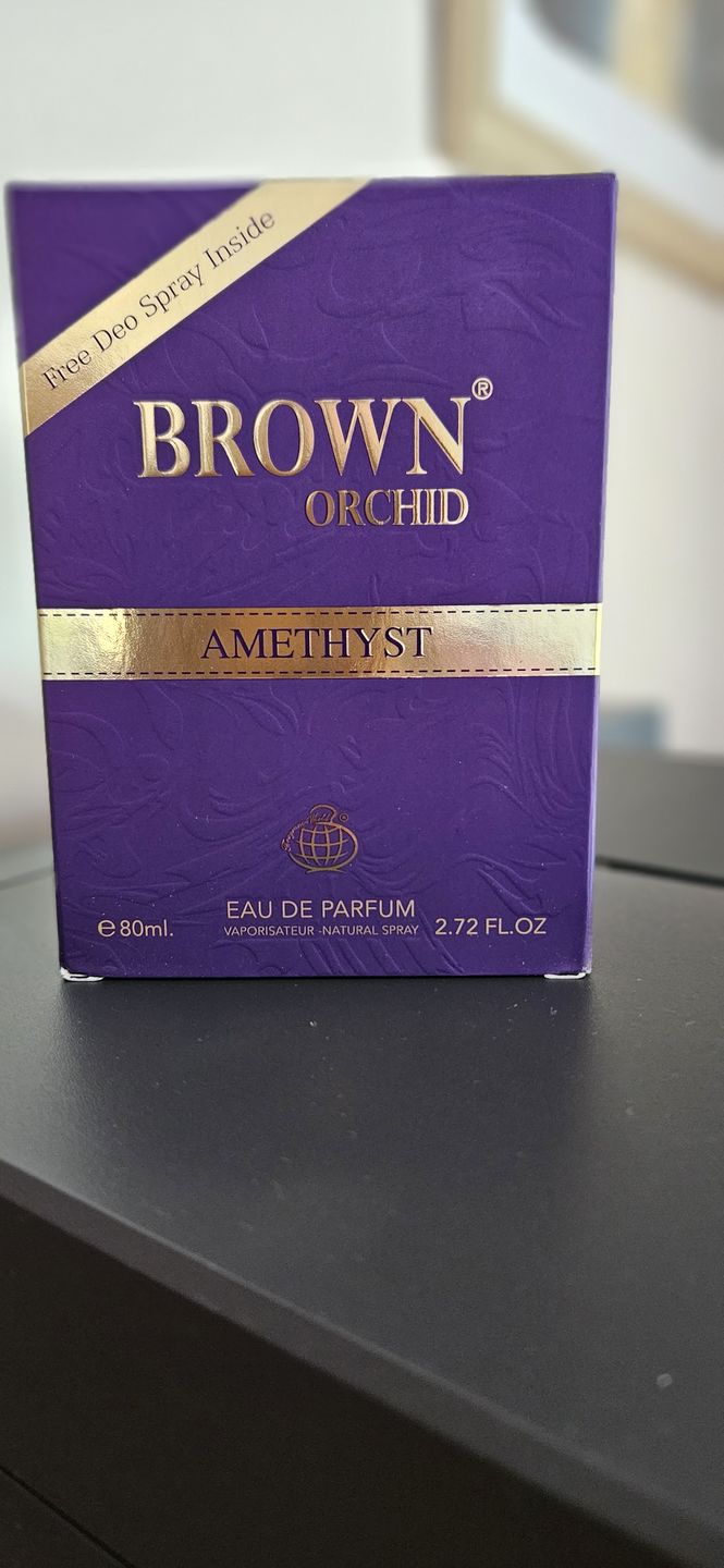 Customer photo review of Brown Orchid Amethyst