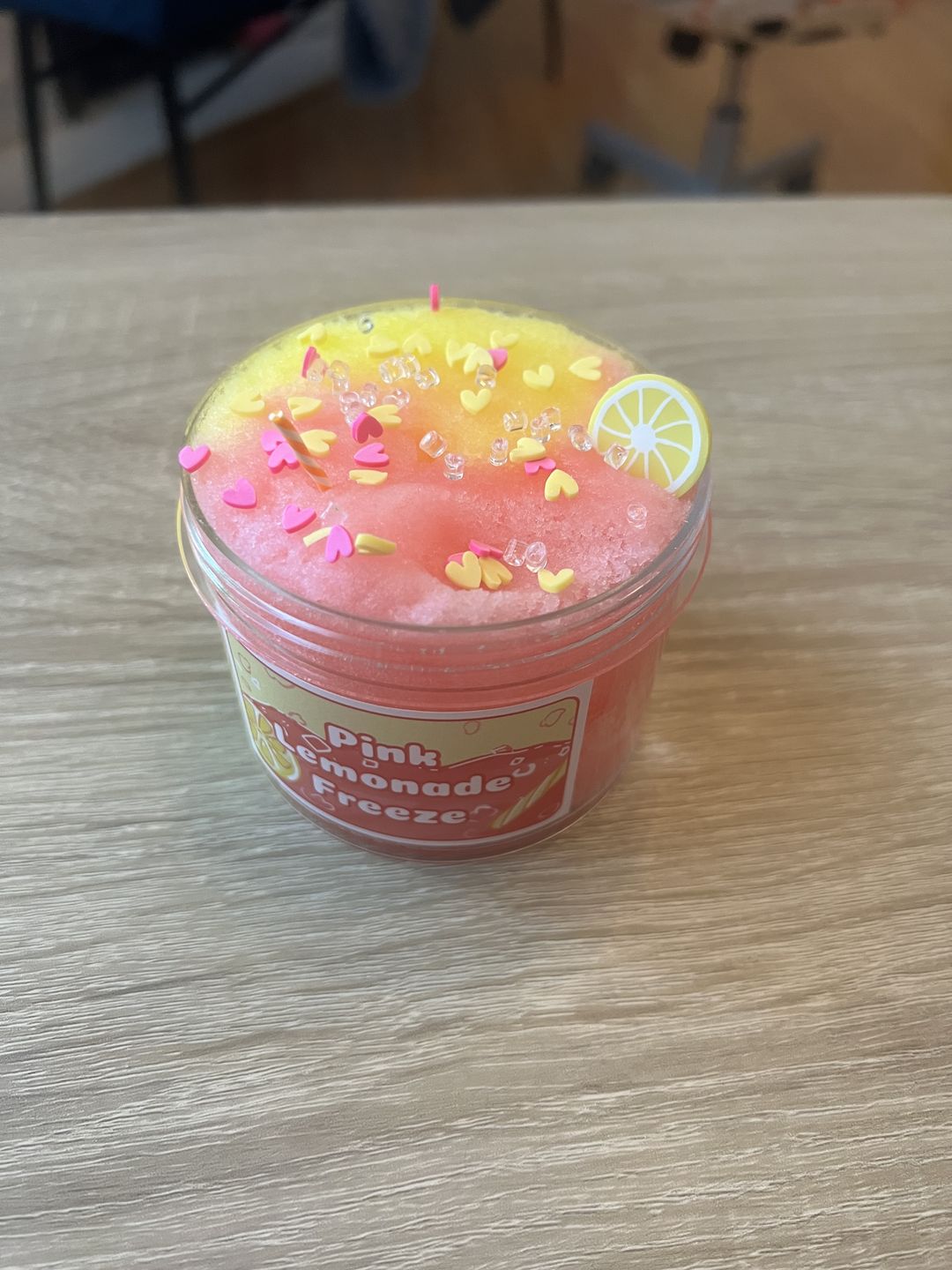 Customer photo review of pink lemonade freeze