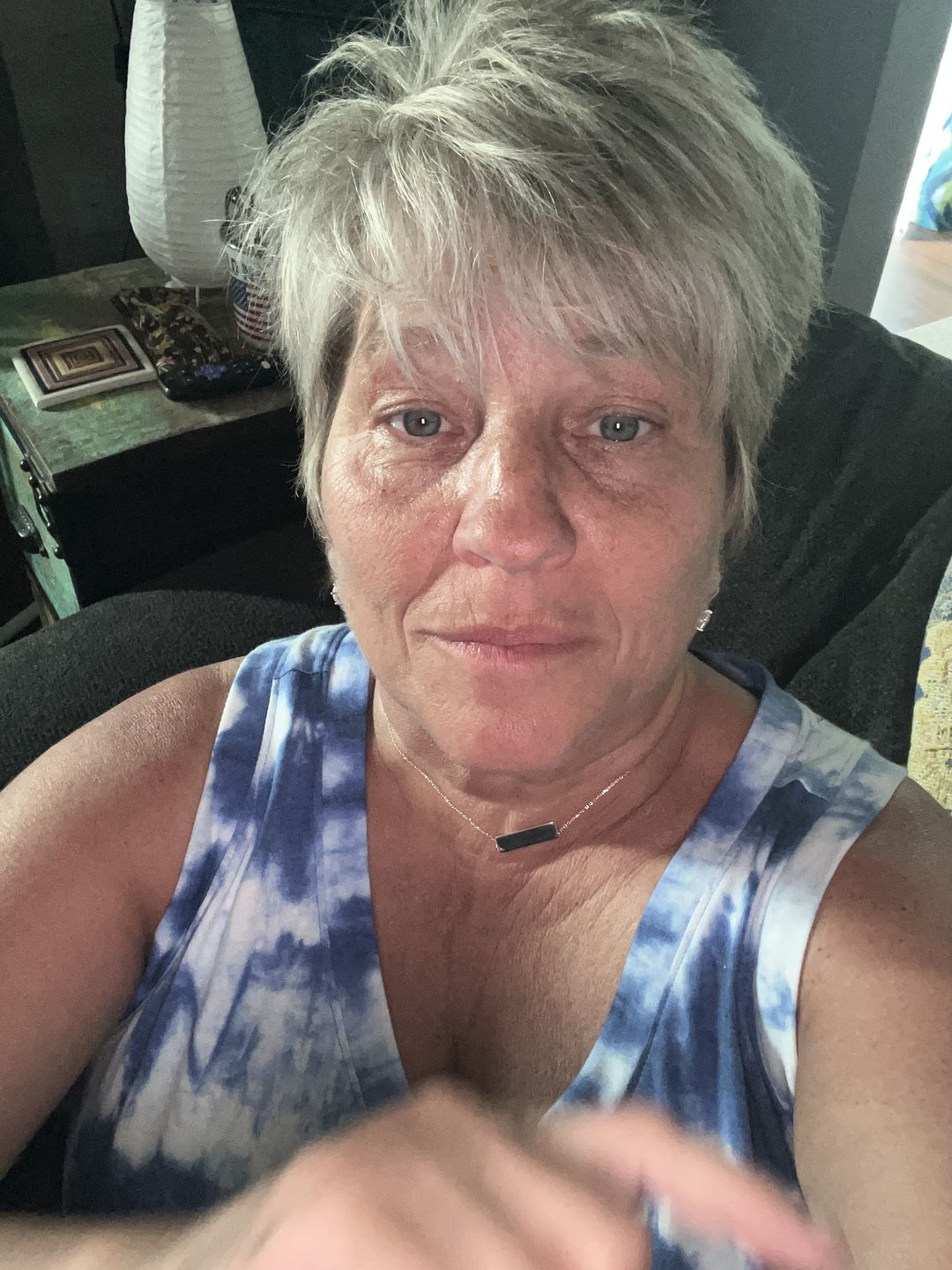 Customer photo review of but God necklace