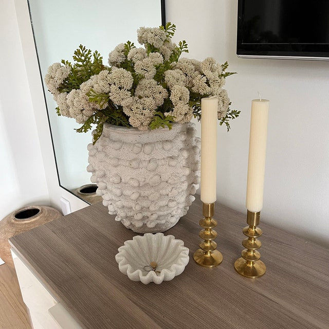 Customer photo review of Ruffle Marble Scalloped Bowl