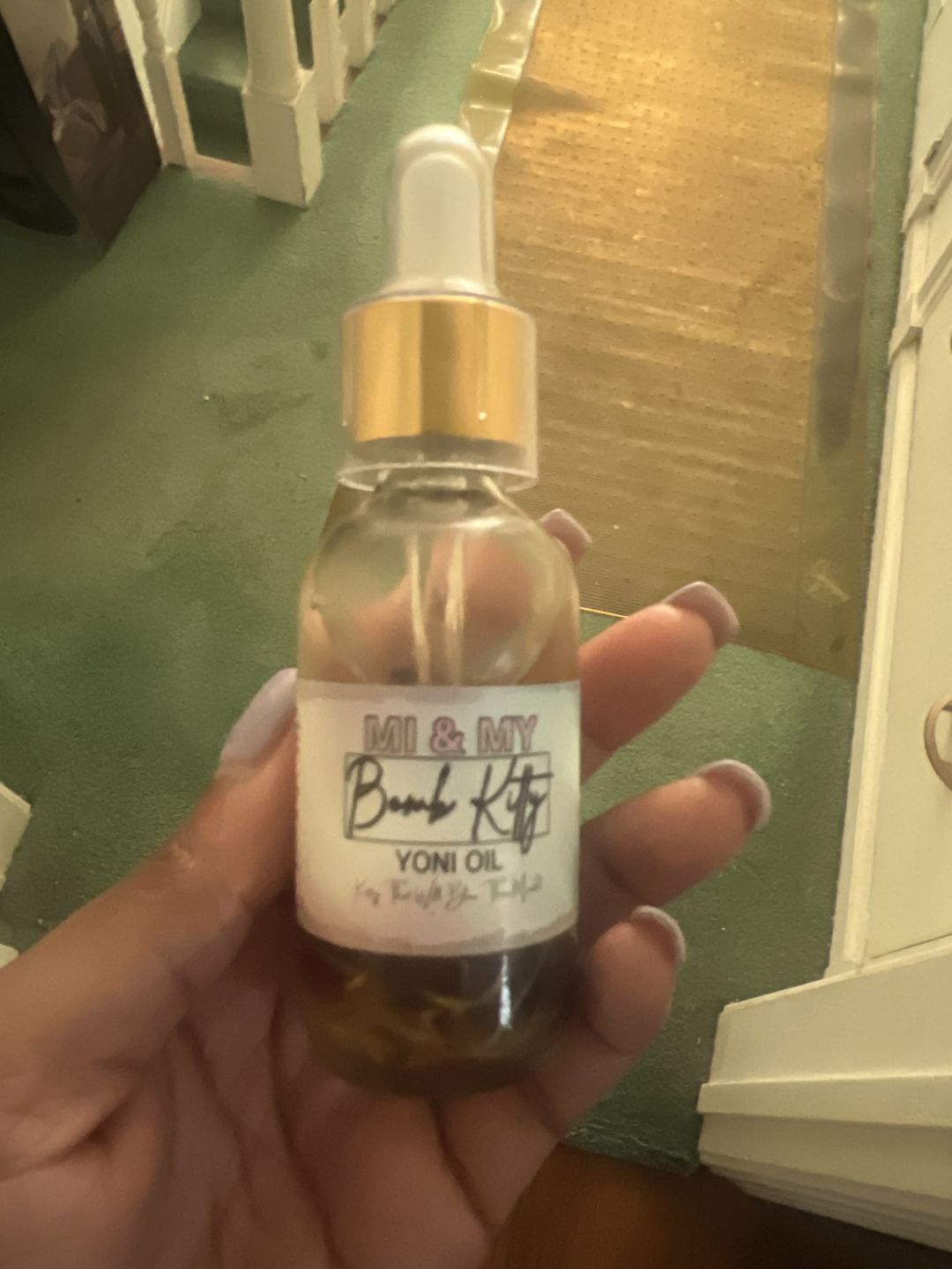 Customer photo review of Bomb Kitty Yoni Oil