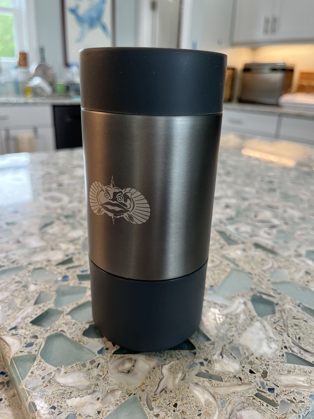 Customer photo review of Non-Tipping Can Cooler