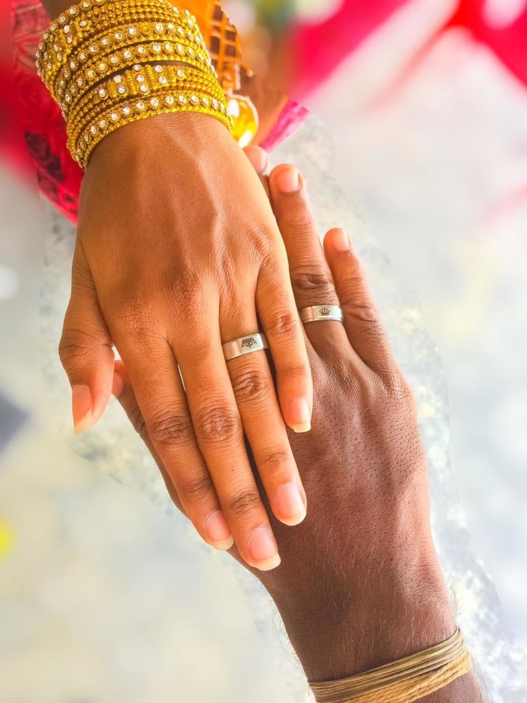 Customer photo review of 'Pure Love' Rings
