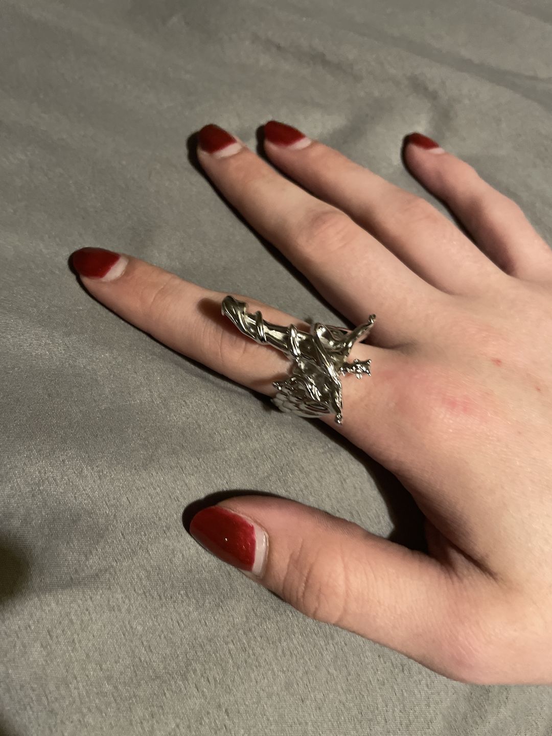Customer photo review of FALLEN ANGEL RING