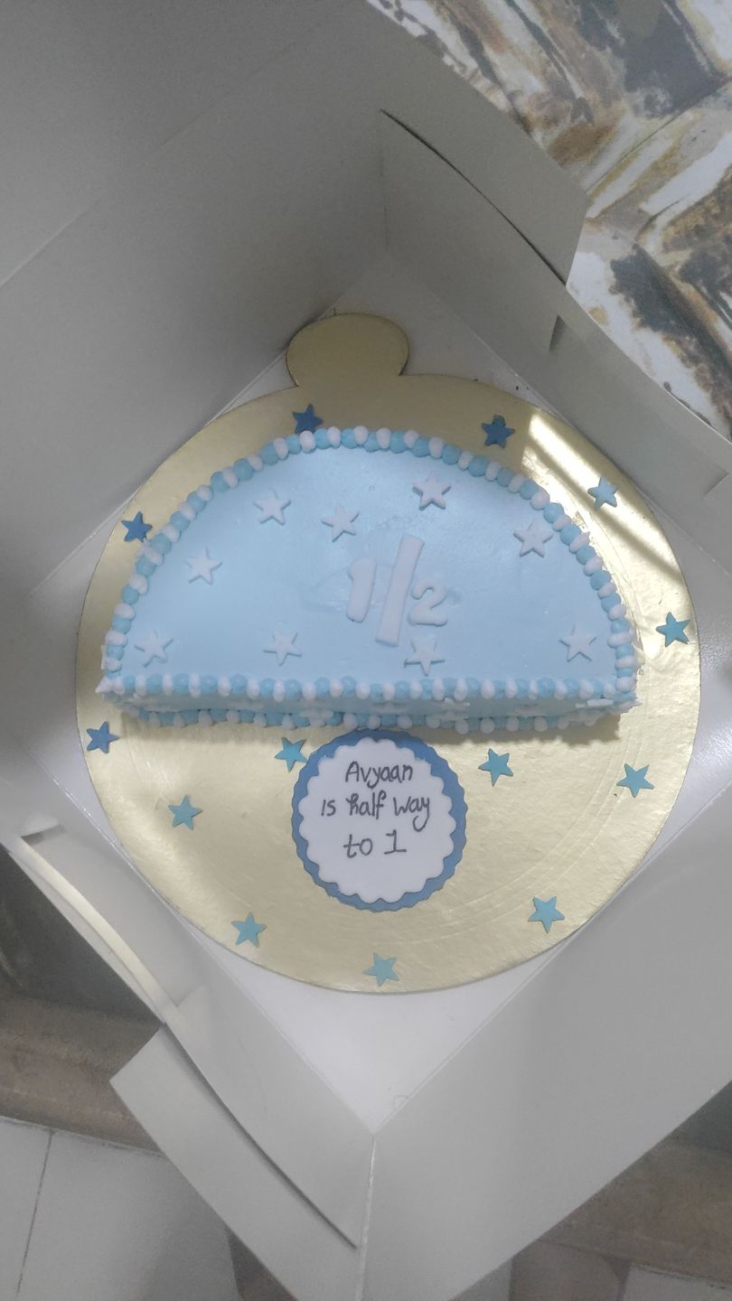 Customer photo review of Halfway there Cake